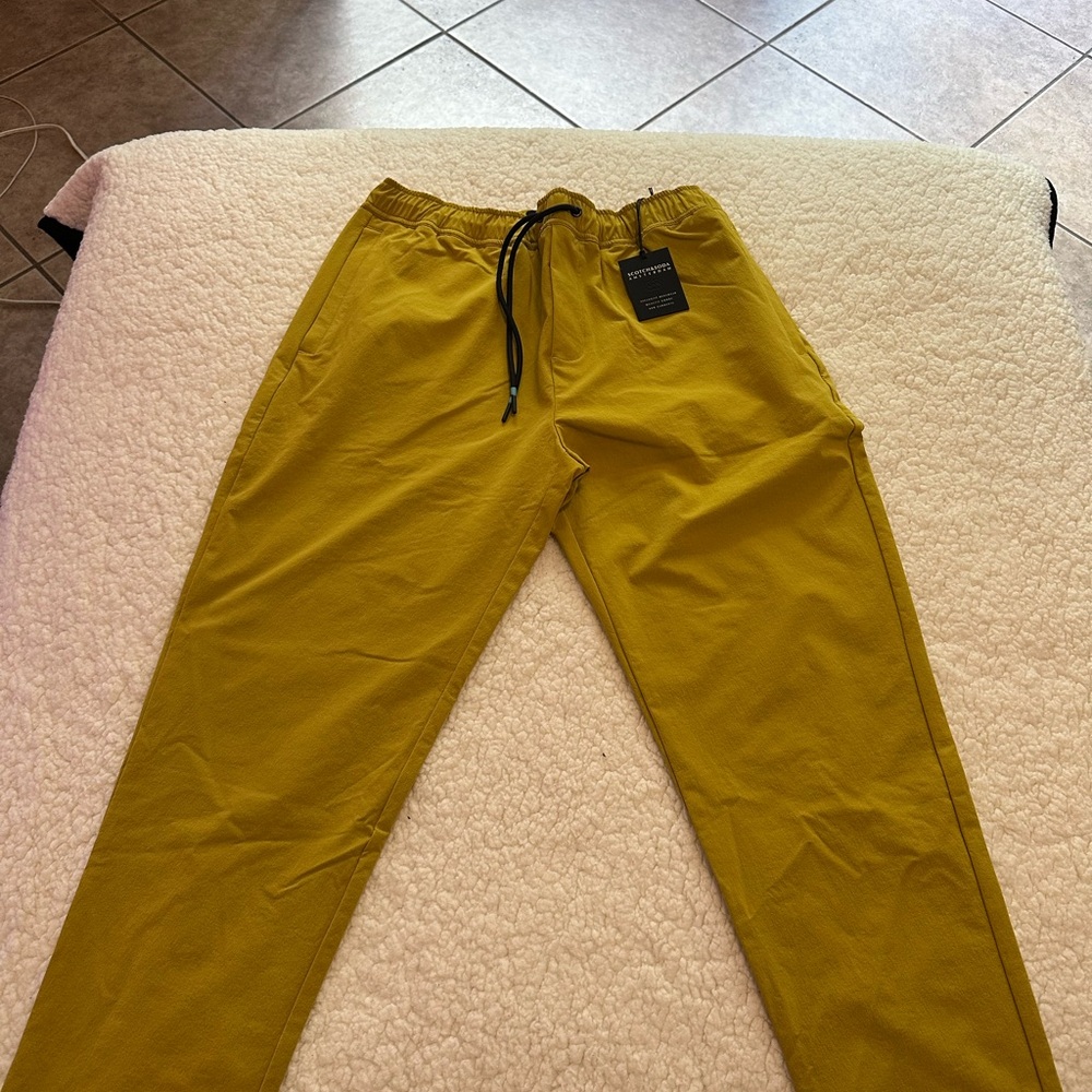 Men's Mustard Pants